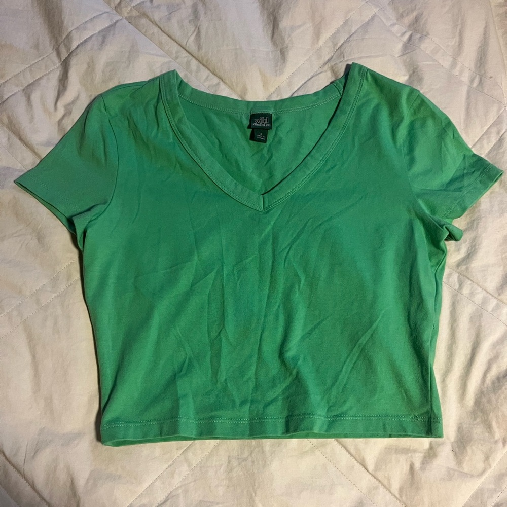 Light Green baby top size: small brand: wild fable